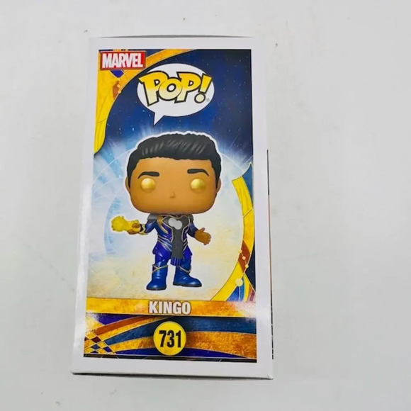 NEW Funko POP Pop! Marvel: Eternals - Kingo Bobble Head #731 - Picture 6 of 8
